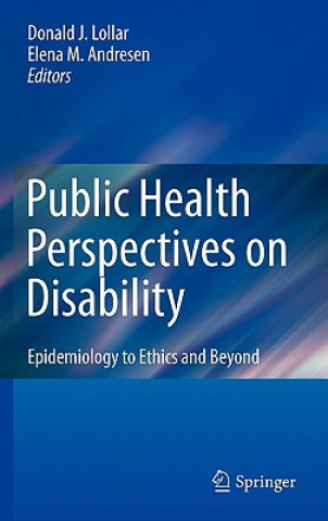 Book Public Health Perspectives on Disability Donald J. Lollar