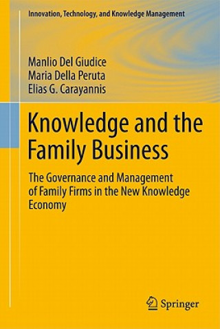 Livre Knowledge and the Family Business Manilo Del Giudice