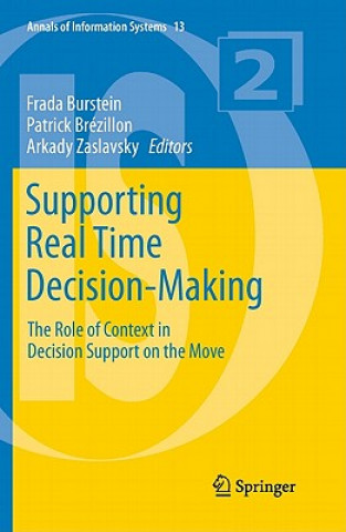 Kniha Supporting Real Time Decision-Making Frada Burstein