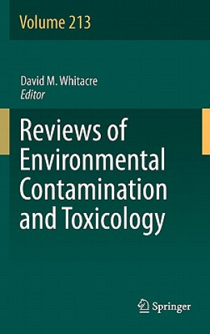 Kniha Reviews of Environmental Contamination and Toxicology Volume 213 David M. Whitacre