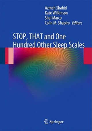 Kniha STOP, THAT and One Hundred Other Sleep Scales Azmeh Shahid
