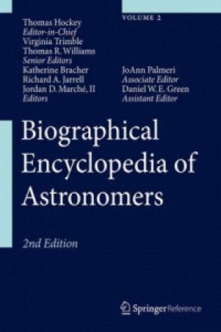 Kniha Biographical Encyclopedia of Astronomers Thomas Hockey