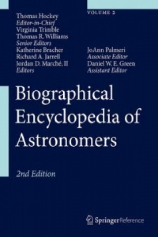 Knjiga Biographical Encyclopedia of Astronomers Thomas Hockey