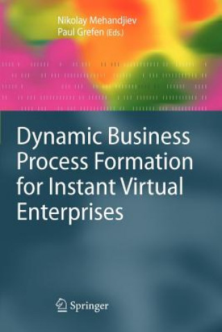 Könyv Dynamic Business Process Formation for Instant Virtual Enterprises Nikolay Mehandjiev