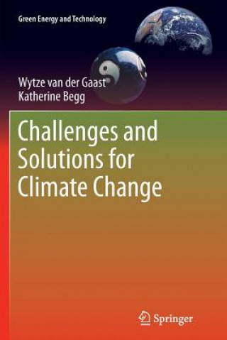 Kniha Challenges and Solutions for Climate Change Wytze van der Gaast