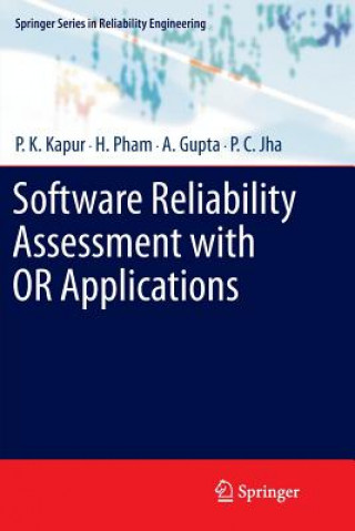 Książka Software Reliability Assessment with OR Applications P.K. Kapur