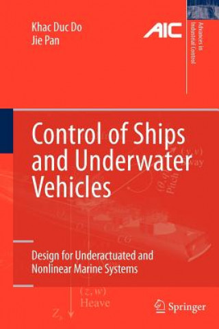 Kniha Control of Ships and Underwater Vehicles Khac Duc Do