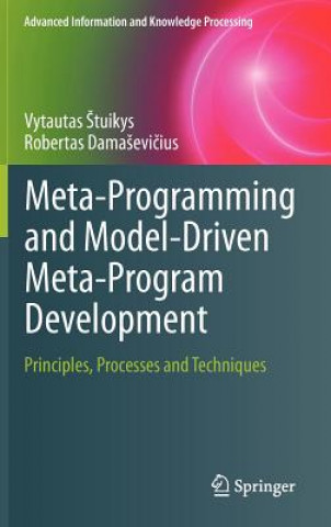 Könyv Meta-Programming and Model-Driven Meta-Program Development Vytautas stuikys