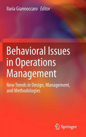 Carte Behavioral Issues in Operations Management Illaria Giannoccaro