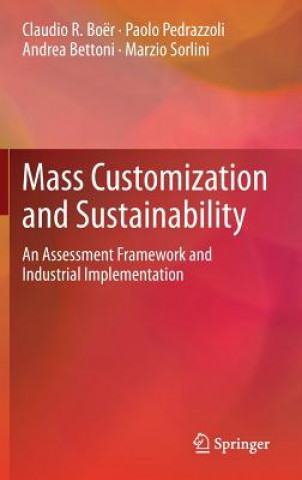Könyv Mass Customization and Sustainability Claudio R. Boër