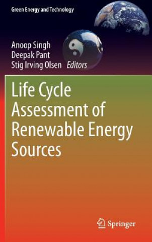 Книга Life Cycle Assessment of Renewable Energy Sources Anoop Singh