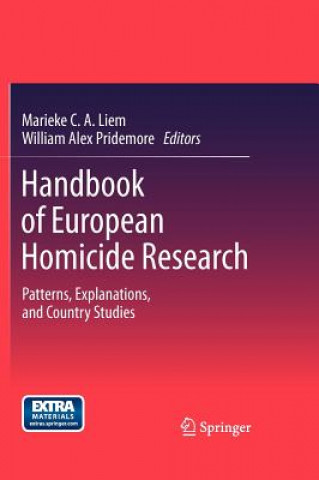 Kniha Handbook of European Homicide Research Marieke Liem