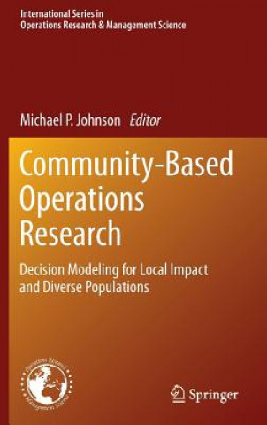 Kniha Community-Based Operations Research Michael P. Johnson