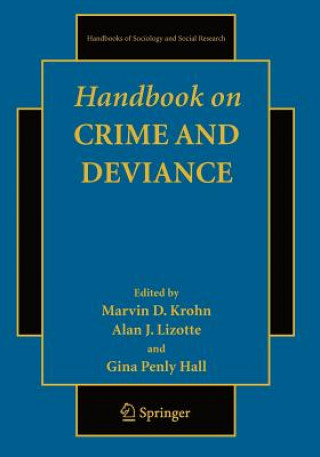 Kniha Handbook on Crime and Deviance Marvin D. Krohn