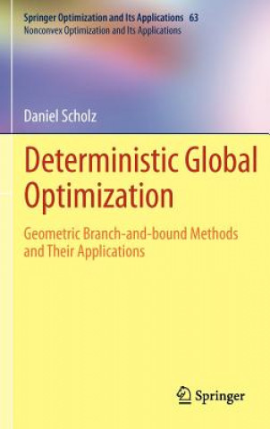 Kniha Deterministic Global Optimization Daniel Scholz