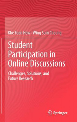 Kniha Student Participation in Online Discussions Wing Sum Cheung