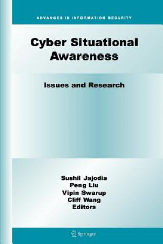 Kniha Cyber Situational Awareness Sushil Jajodia