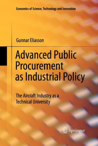 Книга Advanced Public Procurement as Industrial Policy Gunnar Eliasson