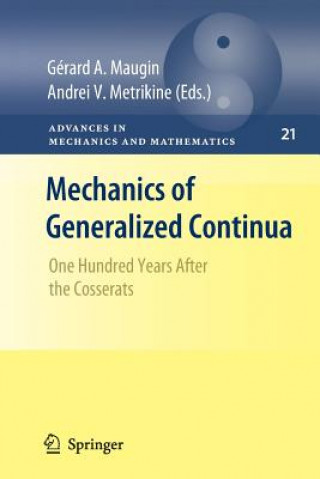 Carte Mechanics of Generalized Continua Gérard A. Maugin