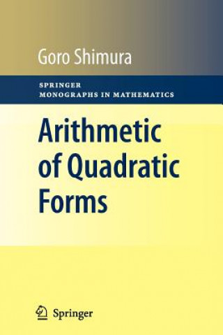 Buch Arithmetic of Quadratic Forms Goro Shimura