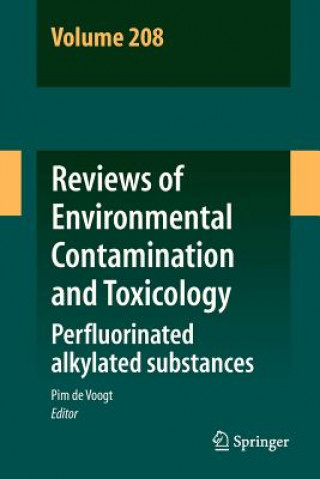 Carte Reviews of Environmental Contamination and Toxicology Volume 208 Pim De Voogt