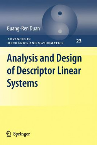 Книга Analysis and Design of Descriptor Linear Systems Guang-Ren Duan