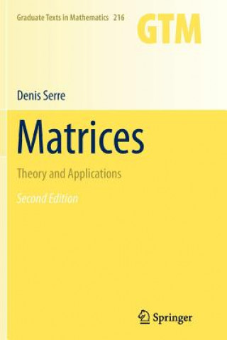 Kniha Matrices Denis Serre