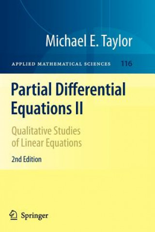 Book Partial Differential Equations II Michael E. Taylor
