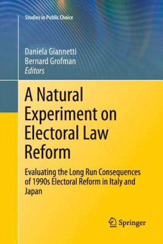 Kniha Natural Experiment on Electoral Law Reform Daniela Giannetti