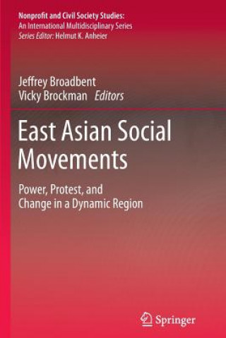 Könyv East Asian Social Movements Jeffrey Broadbent