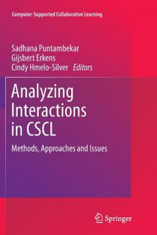 Книга Analyzing Interactions in CSCL Sadhana Puntambekar