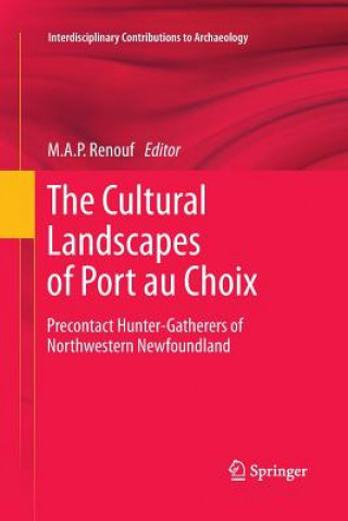 Kniha Cultural Landscapes of Port au Choix M. A. P. Renouf
