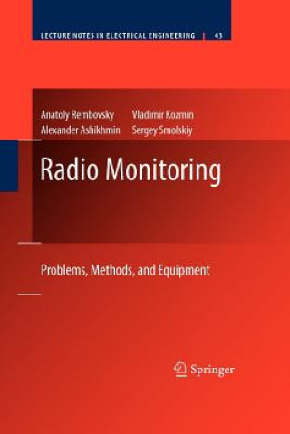 Könyv Radio Monitoring Anatoly Rembovsky