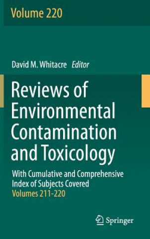 Knjiga Reviews of Environmental Contamination and Toxicology David M. Whitacre