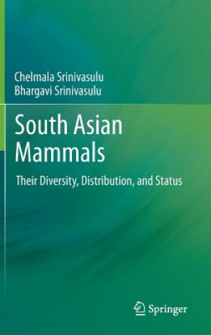 Carte South Asian Mammals Chelmala Srinivasulu