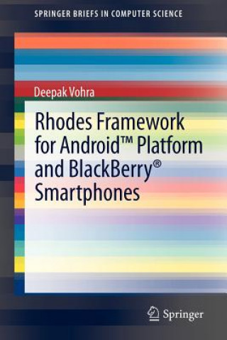 Kniha Rhodes Framework for Android(TM) Platform and BlackBerry® Smartphones Deepak Vohra