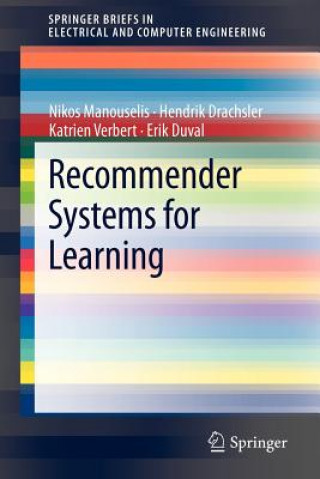 Buch Recommender Systems for Learning Nikos Manouselis
