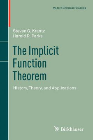 Kniha Implicit Function Theorem Steven G. Krantz