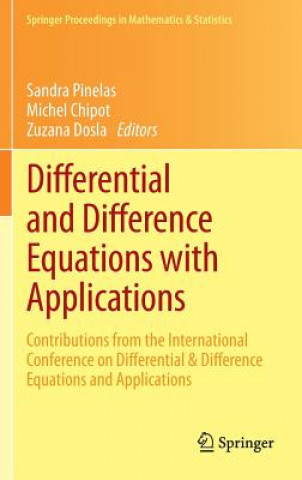 Könyv Differential and Difference Equations with Applications Sandra Pinelas