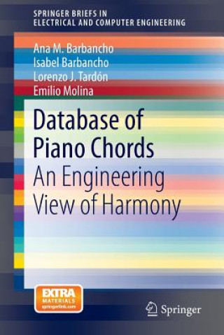 Kniha Database of Piano Chords Ana M. Barbancho
