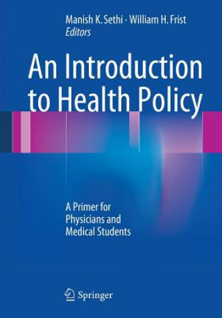 Kniha Introduction to Health Policy Manish K. Sethi