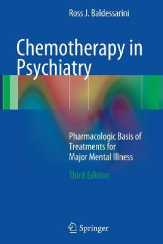 Książka Chemotherapy in Psychiatry Ross J. Baldessarini