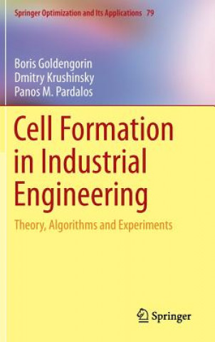 Kniha Cell Formation in Industrial Engineering Boris Goldengorin