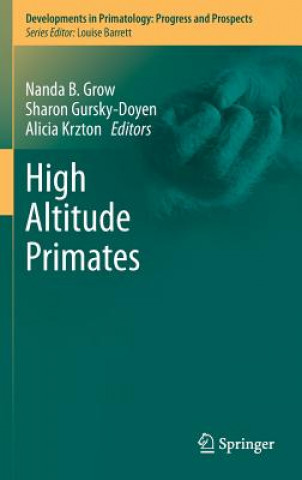 Libro High Altitude Primates Sharon Gursky-Doyen