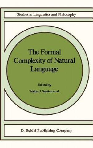 Carte Formal Complexity of Natural Language W.J. Savitch