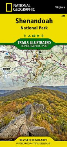 Prasa Shenandoah National Park National Geographic Maps