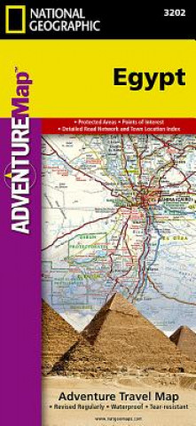 Tiskovina Egypt National Geographic Maps - Adventure