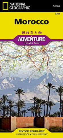 Nyomtatványok Morocco National Geographic Maps