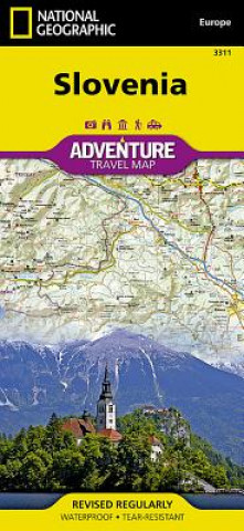Книга Slovenia National Geographic Maps - Adventure