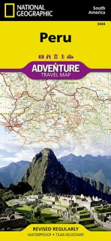 Materiale tipărite Peru National Geographic Maps